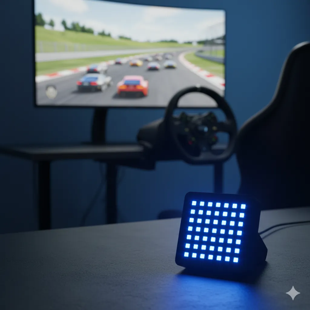 SimRacing iFlag / Drapeau virtuel compatible Fanatec et autres marques